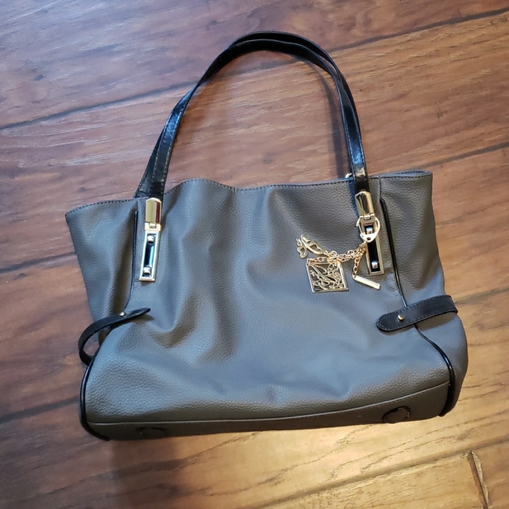 Grey purse
